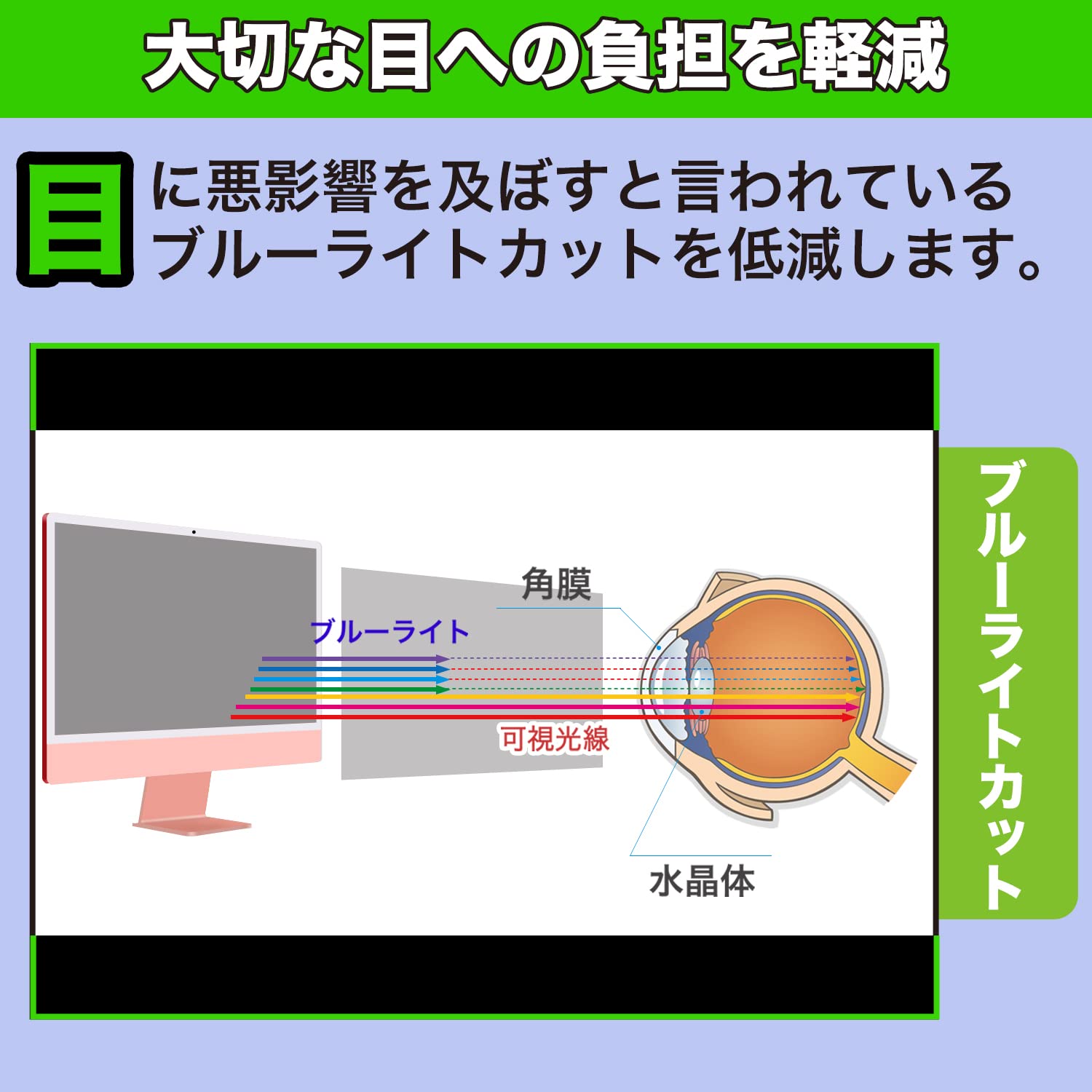 Amazon.co.jp: MotoMoto フィルム IODATA GigaCrysta KH2470V-ZX 用の